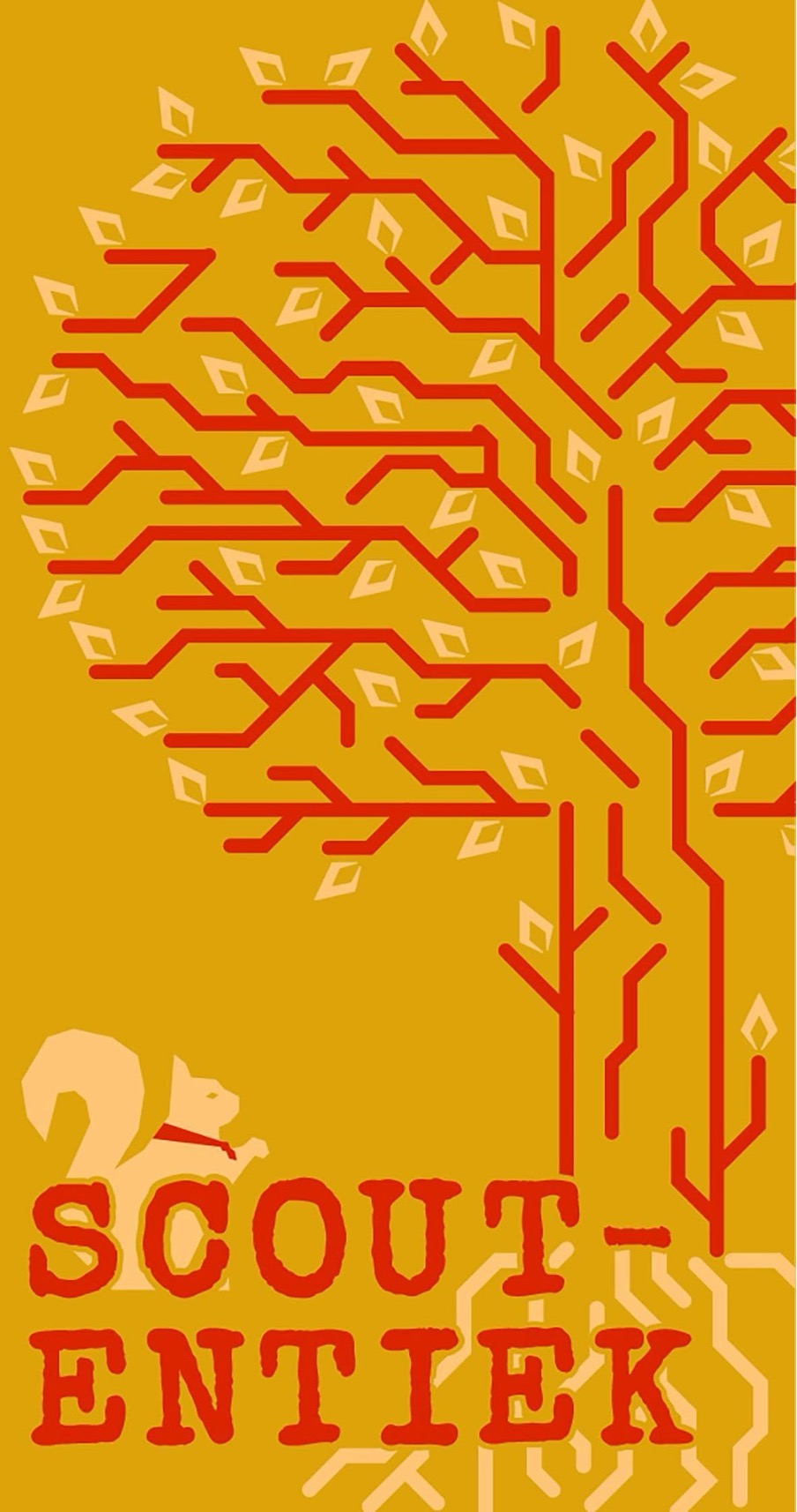 Jaarthemaposter 2025–2026: Scoutentiek