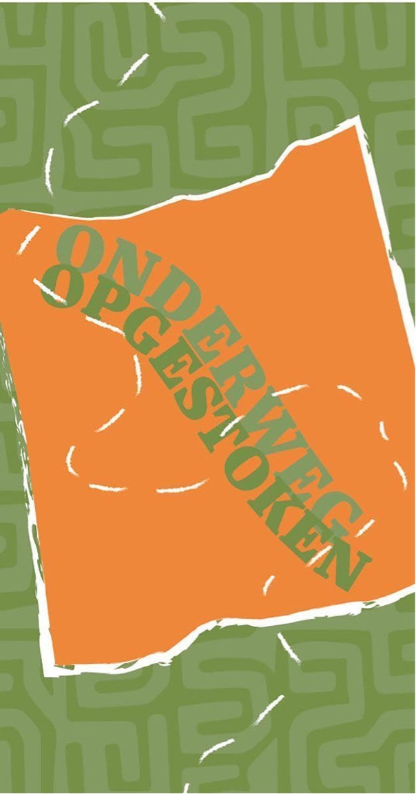 Jaarthemaposter 2024–2025: ONDERWEG OPGESTOKEN